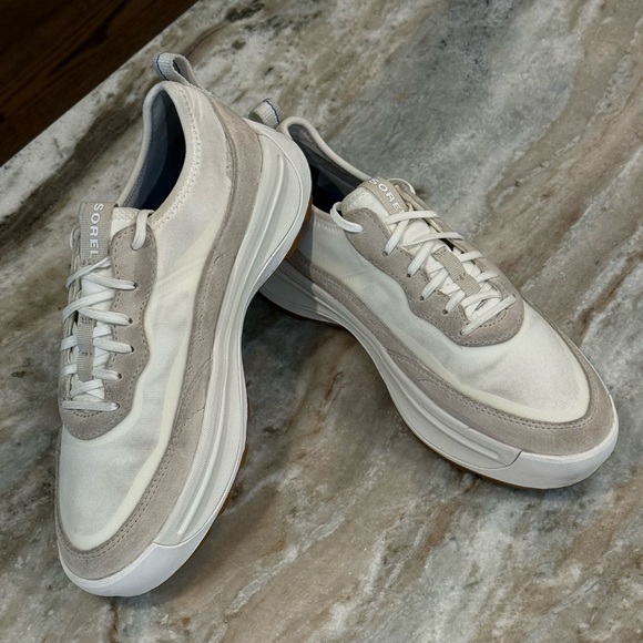 Women’s SOREL ONA 503 Low sneakers- grey/white. Size 8.5 - Picture 11 of 12